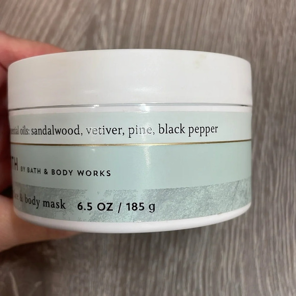 EARTH By Bath & Body Works Aromatherapy Calming Face & Body Mask 6.5 oz - Picture 4 of 6